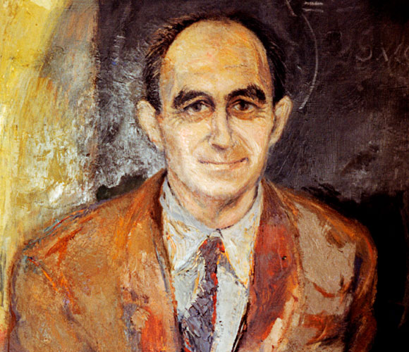 But where is everybody? A painting of the Italian physicist Enrico Fermi – Emilio Segrè Visual Archives SPL