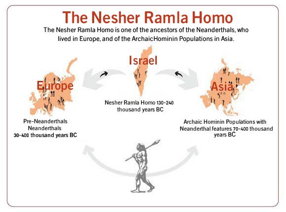 Nesher Ramla people could have been the human reservoir that replenished the Neanderthal population