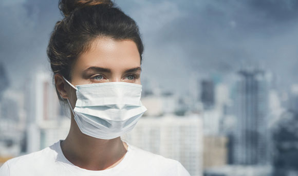 A surgical mask. Photo: Shutterstock