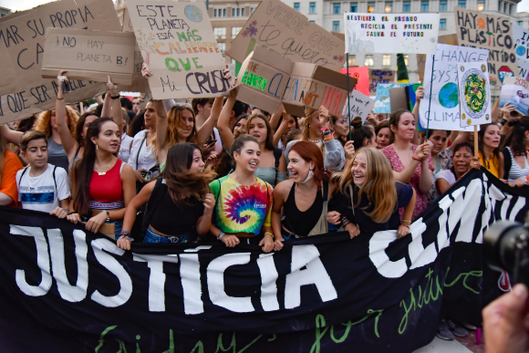 Climate justice. Demonstration in Barcelona, Spain, for protection of the environment and for stopping the climate crisis | Photo: Jossfoto, Shutterstock